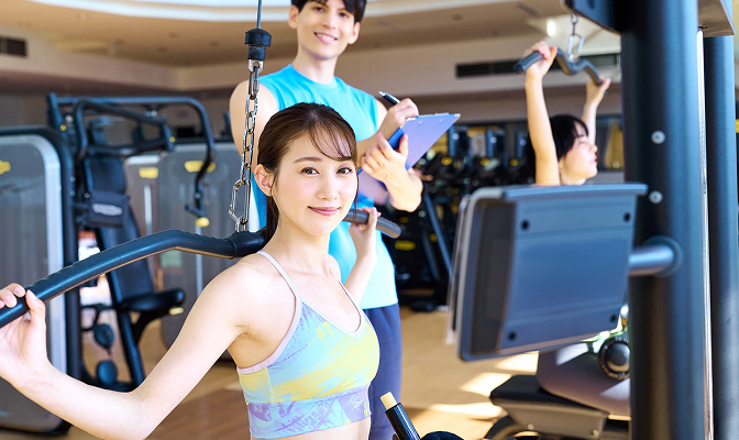 運動初心者でも安心の"手厚いサポート"